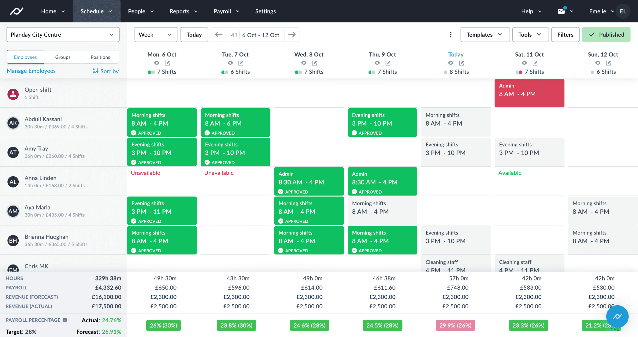 Product tour preview
