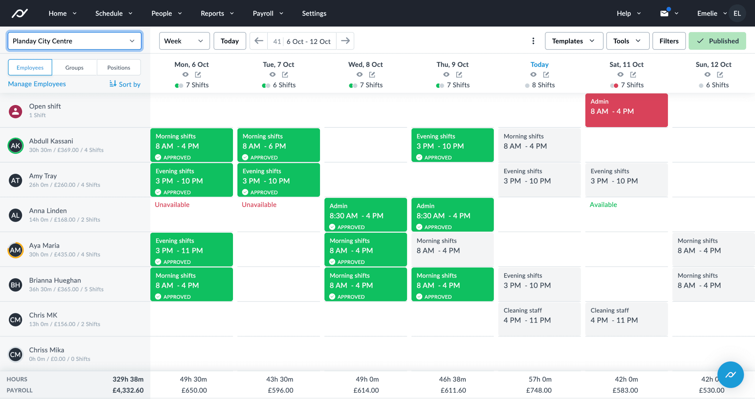 Product tour preview